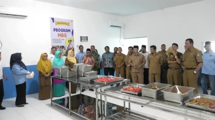 Dapur MBG Yayasan Cahaya Langowan Nusantara Pasaman Barat Diresmikan