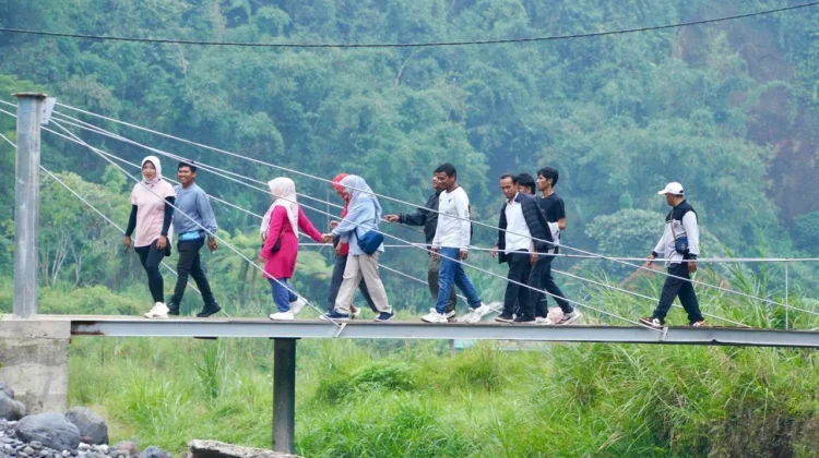 Jalan Sehat ASN Pemko Padang Panjang Lewati Rute Menantang