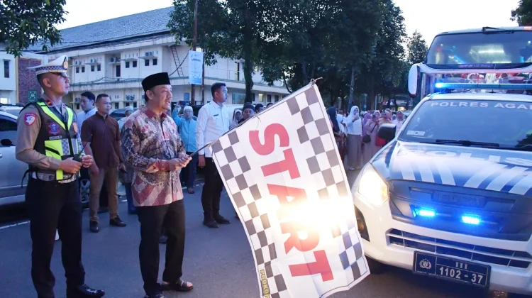 Sebanyak 64 CJH Kloter 6 Embarkasi Padang Asal Agam Dilepas