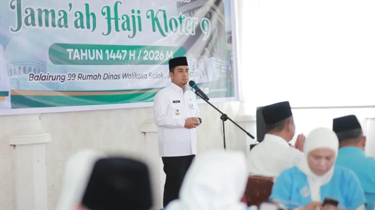 Wali Kota Solok Lepas Keberangkatan 142 CJH