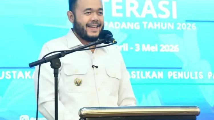 Festival Literasi Kota Padang 2026 Dibuka, Dorong Generasi Kritis dan Adaptif