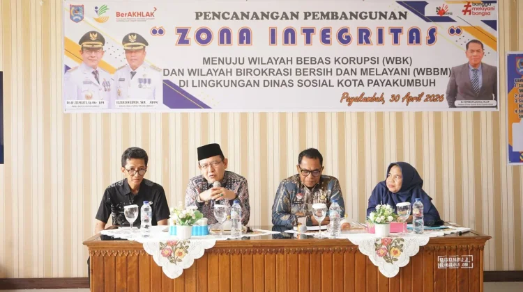 Dinsos Payakumbuh Canangkan Zona Integritas menuju WBK dan WBBM