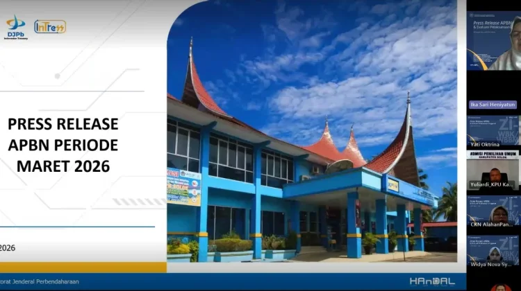 KPPN Solok Rilis Kinerja APBN Triwulan I 2026, Realisasi Belanja Lampaui Target