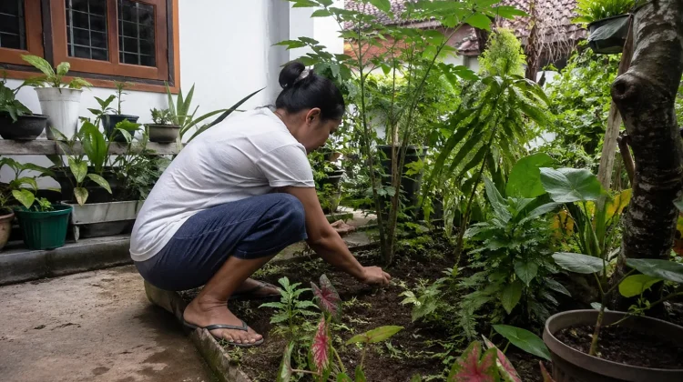 Berkebun pada Pekarangan Kecil