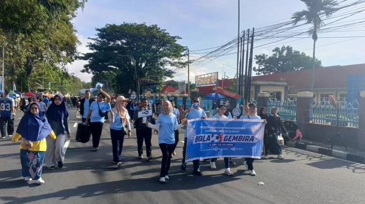 TVRI Sumbar Hidupkan CFD Padang dengan Fun Walk Sambut Piala Dunia 2026