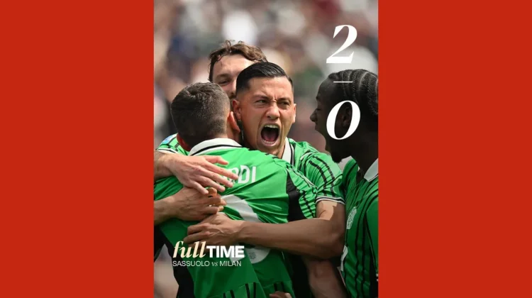 Sassuolo Tumbangkan Milan Dua Gol tanpa Balas