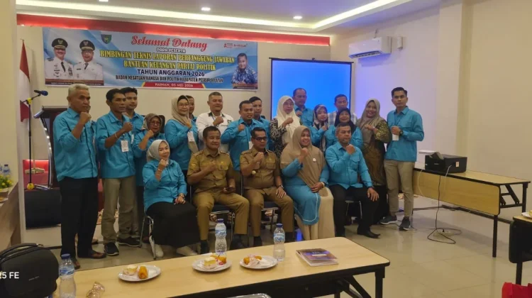 Pemkab Pessel Gelar Bimtek Pertanggungjawaban Bantuan Keuangan Partai Politik