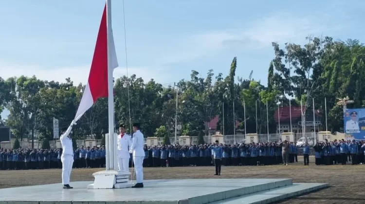 Upacara Hardiknas dan Hari Otda ke-30, Wabup Pasbar Tekankan Sinergi Pusat - Daerah