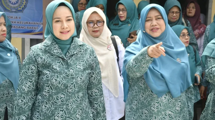 Persiapan Lomba PKK Sumbar, Kelurahan Olo Terima Kunjungan Ketua TP-PKK Padang
