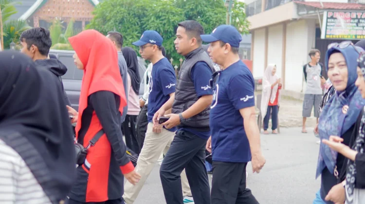 Wako Solok Ikut Fun Walk Bank Nagari, Dorong Digitalisasi dan Penguatan UMKM