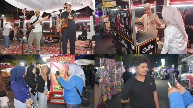 Setelah 3 Bulan Vakum, Car Free Night Balai Kota Pariaman Kembali Digelar