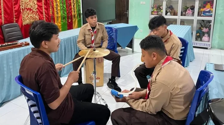 Jelang FLS3N Kota Padang, Siswa SMPN 7 Matangkan Persiapan Intensif
