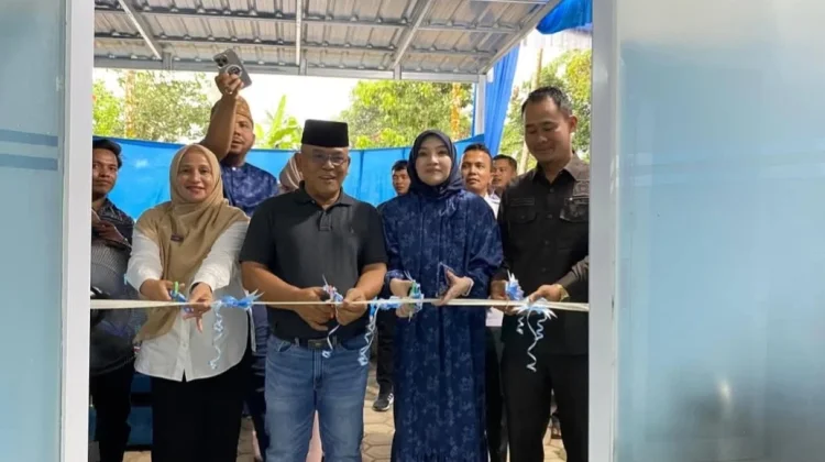 Bupati Yulianto Resmikan Penyaluran Makan Bergizi Gratis di Sungai Aur