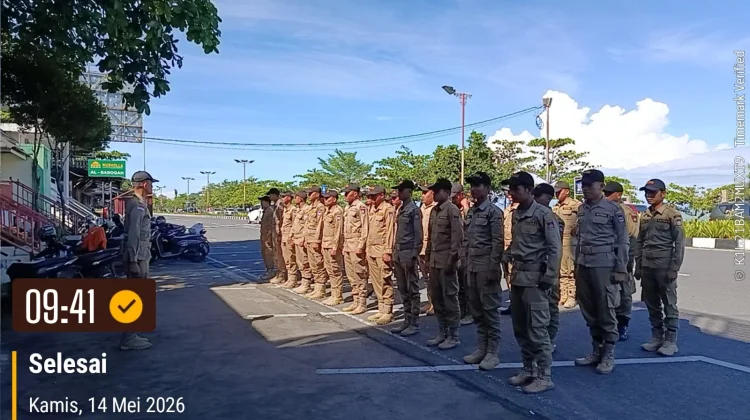 Satpol PP Padang Tingkatkan Pengawasan Libur Panjang Pekan Ini