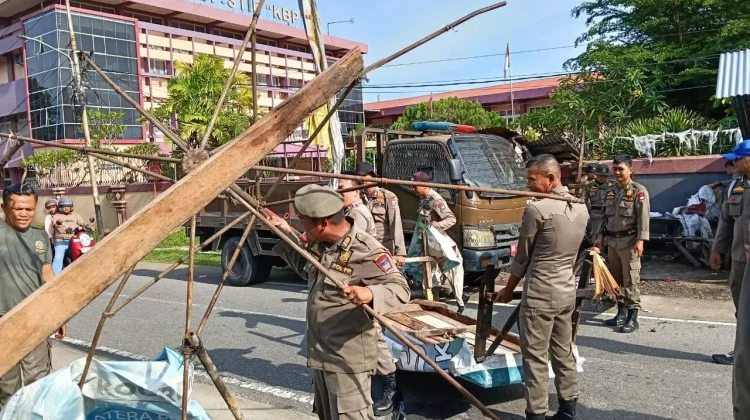 Satpol PP Padang Sudah Empat Kali Penertiban Selama Mei 2026