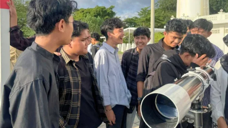 Mahasiswa Padati Rukyatul Hilal di Padang, Kuliah di Lapangan