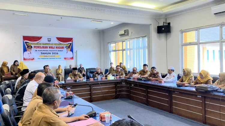 Pemkab Pasbar Matangkan Persiapan Pilwana Serentak 2026