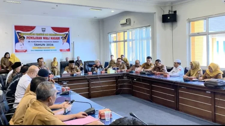 87 Nagari Pasbar Siap Gelar Pilwana Serentak 2026