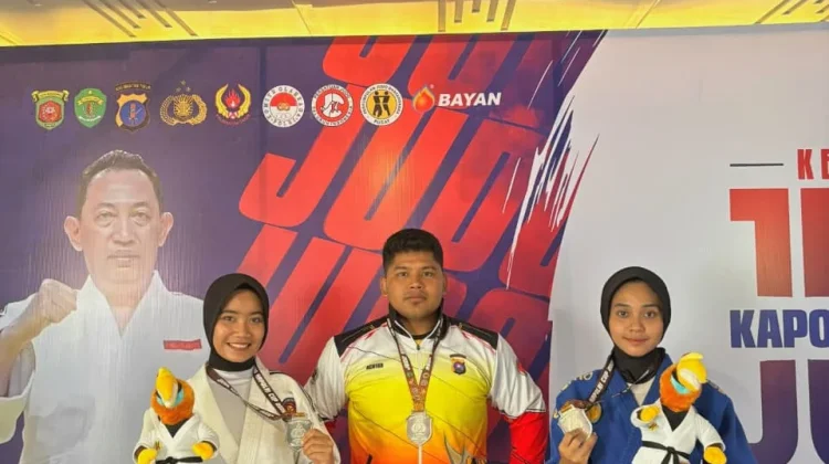 Atlet Polda Sumbar Raih Medali Kejuaraan Judo Kapolri Cup 2026
