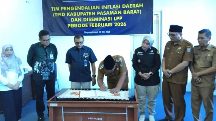 Pemkab Pasbar dan BI Sumbar Perkuat Cadangan Pangan Daerah