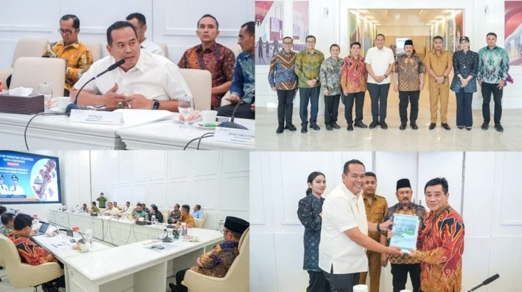 Walikota Pariaman Serahkan Proposal pada Menteri PPN/Kepala Bappenas