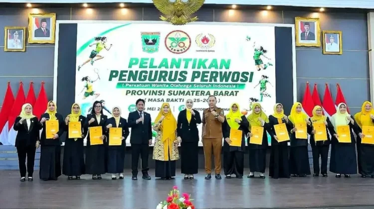 Gusmalini Nahkodai Perwosi Pasbar Periode 2025-2029