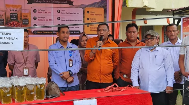 Pemkab Dharmasraya Kembali Gelar Pasar Murah di Pulau Punjung