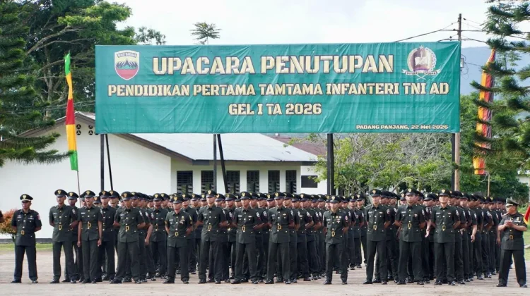 Selesaikan Pendidikan Pertama Infanteri, Prajurit TNI Jaga Disiplin
