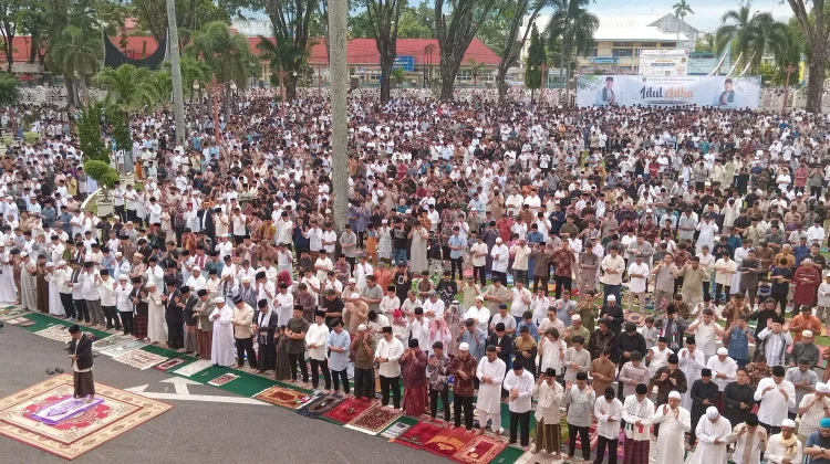 Pemprov Sumbar Pusatkan Salat Iduladha di Kantor Gubernur