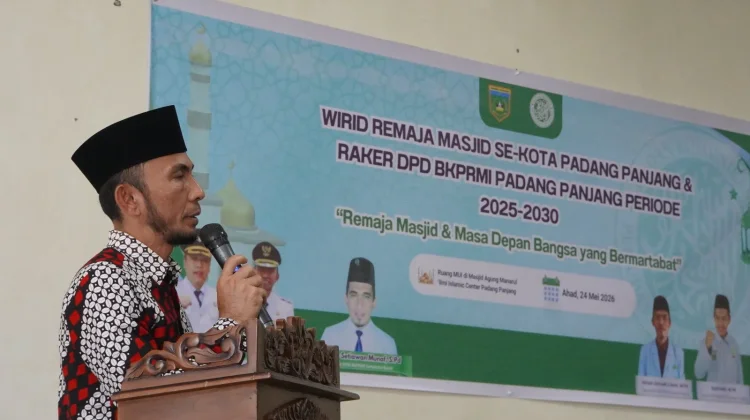 Remaja di Padang Panjang Diajak Manfaatkan Masjid untuk Berkegiatan Positif
