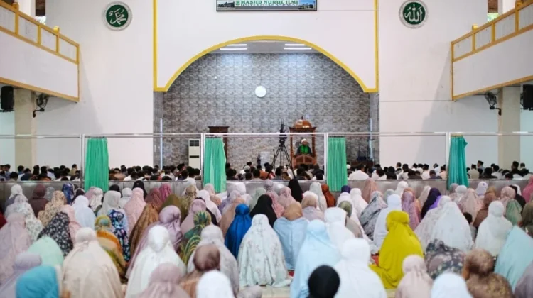 Ribuan Jamaah Padati Masjid Unand saat Salat Iduladha 2026