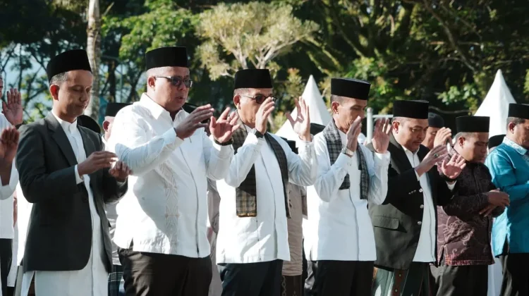 Solok Selatan Maknai Iduladha Dengan Semangat Gotong Royong