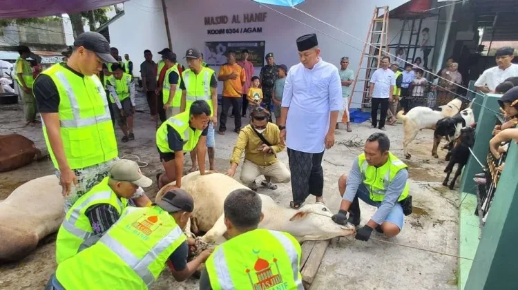 Kurban Terakhir di Ranah Minang, Dandim Agam Pamit di Sela Iduladha