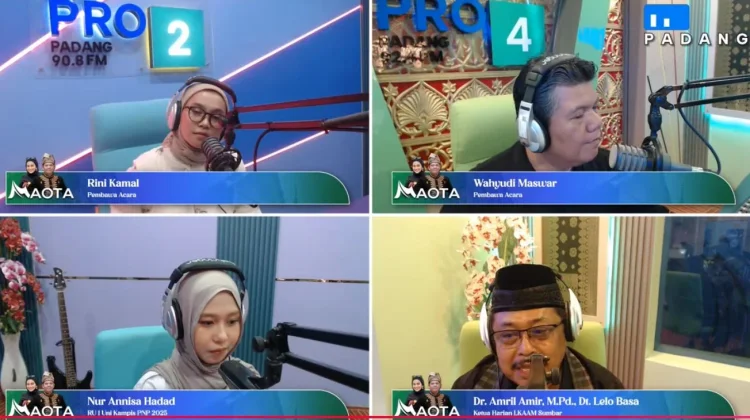 LKAAM Sumbar Ajak Generasi Muda Lestarikan Etika Berbahasa Minang