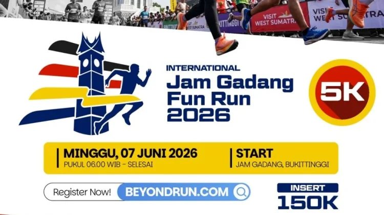Perayaan 100 Tahun Jam Gadang Dimeriahkan Fun Run dan Festival Literasi