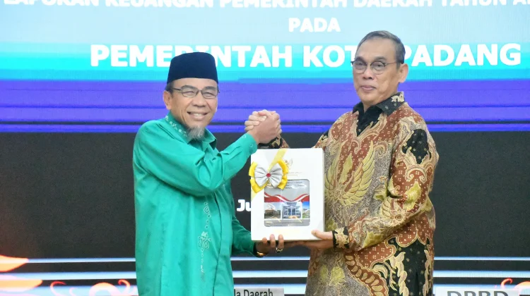 Pertahankan Opini WTP, Pemko Padang Konsisten Jaga Keuangan Daerah