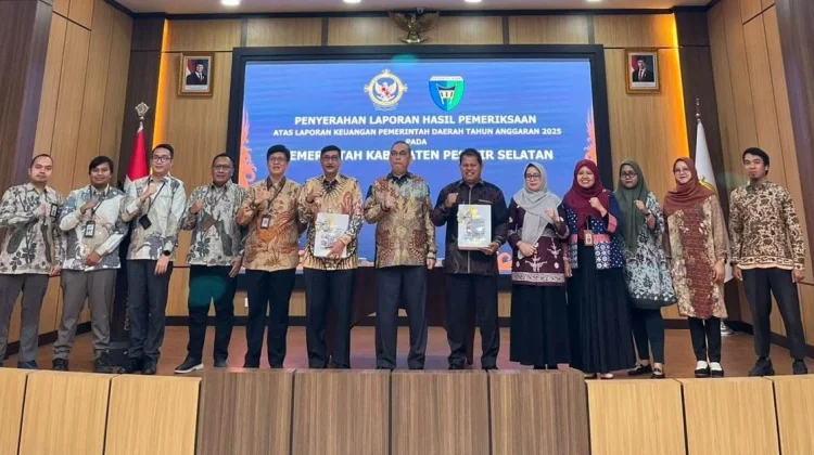 Pesisir Selatan Raih Opini WTP ke-13 Berturut-turut dari BPK