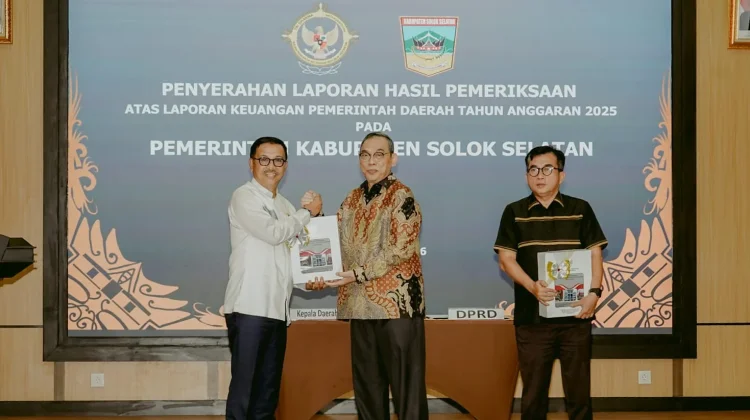 Solok Selatan Catat Prestasi WTP Kesepuluh Kalinya