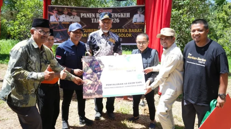 Gubernur Sumbar Apresiasi Program Tebar Hewan Kurban di Kabupaten Solok