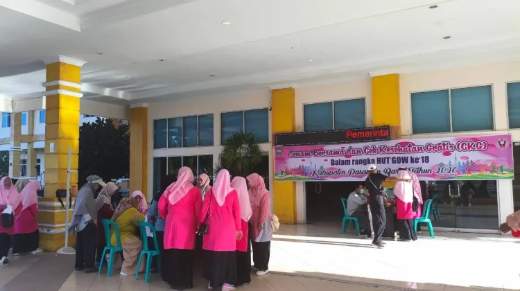 GOW Pasaman Barat Lakukan Cek Kesehatan Gratis
