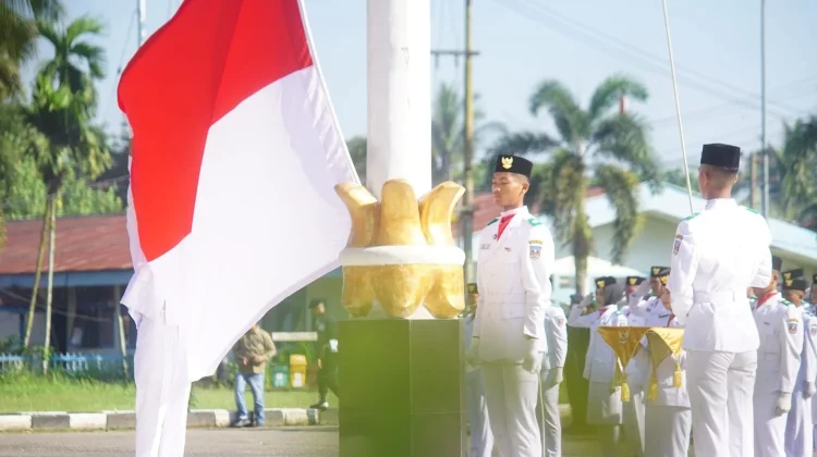 Wabup Dharmasraya Pimpin Upacara Hari Lahir Pancasila dan Kebangkitan Nasional