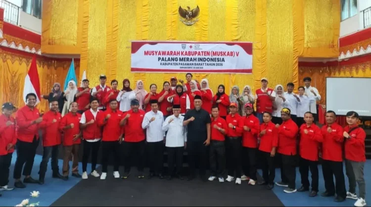 Muskab V PMI Pasaman Barat Fokus Penguatan Peran Kemanusiaan