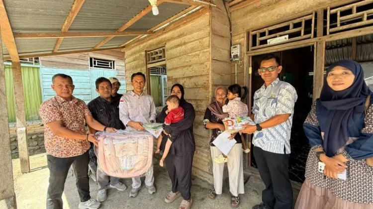 Kelompok Rentan Terdampak Bencana di Pasaman Barat Terima Bantuan Presiden