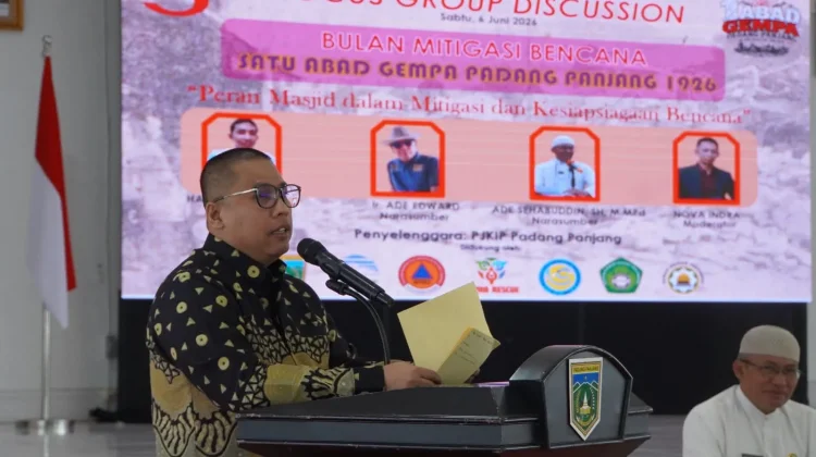 Perkuat Kesiapsiagaan Bencana, Pemko dan PJKIP Dorong Optimalisasi Peran Masjid