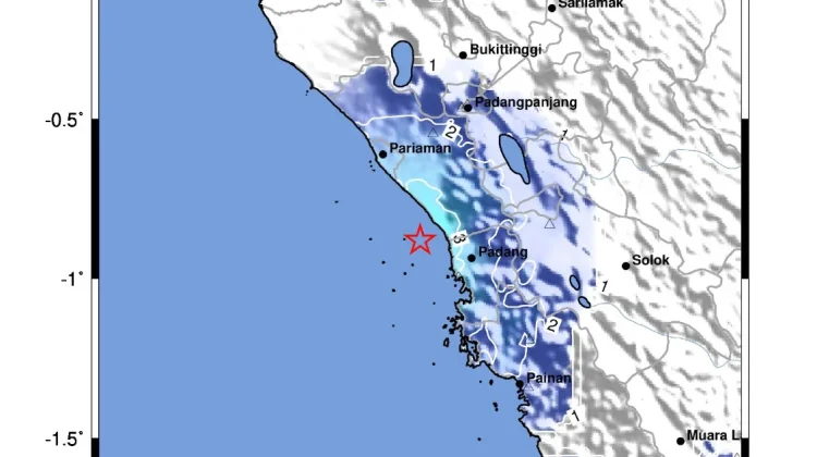 Gempa Tektonik Guncang Padang Pariaman, Tidak Berpotensi Tsunami