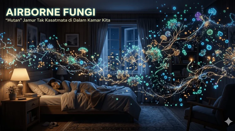 Airborne Fungi, "Hutan" Jamur Tak Kasatmata di dalam Kamar Kita