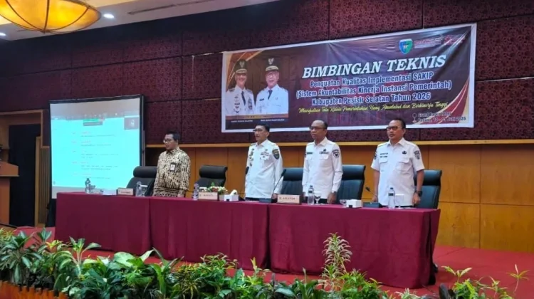 Pesisir Selatan Gelar Bimtek Perkuat Akuntabilitas Kinerja Perangkat Daerah