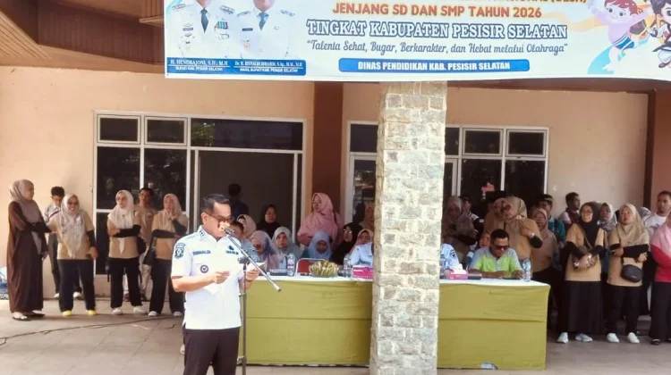 Wabup  Risnaldi  Ibrahim Buka O2SN Pesisir Selatan 2026