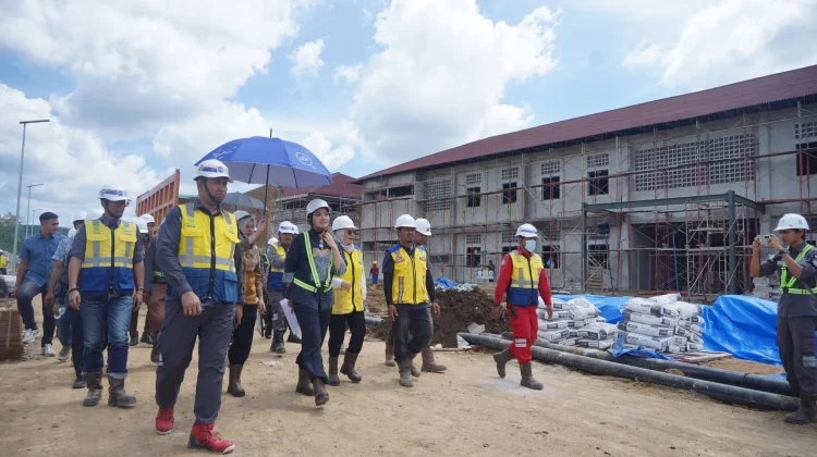 Progres Pembangunan Sekolah Rakyat Dharmasraya Capai 74 Persen