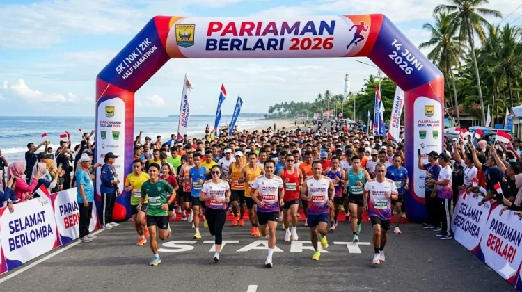 Lebih dari 800 Pelari Akan Ramaikan Event Pariaman Berlari 2026